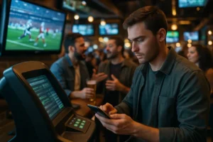 Colorado betting regulations reviewed on a compliance desk with charts and policy notes