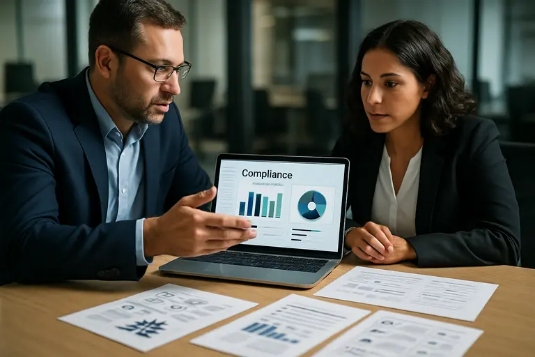 Compliance team reviews time-stamped records from an automated pricing system