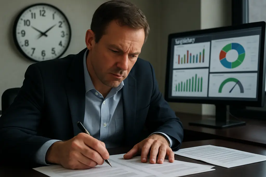 New Jersey Sportsbooks compliance team reviewing risk controls in a conference room