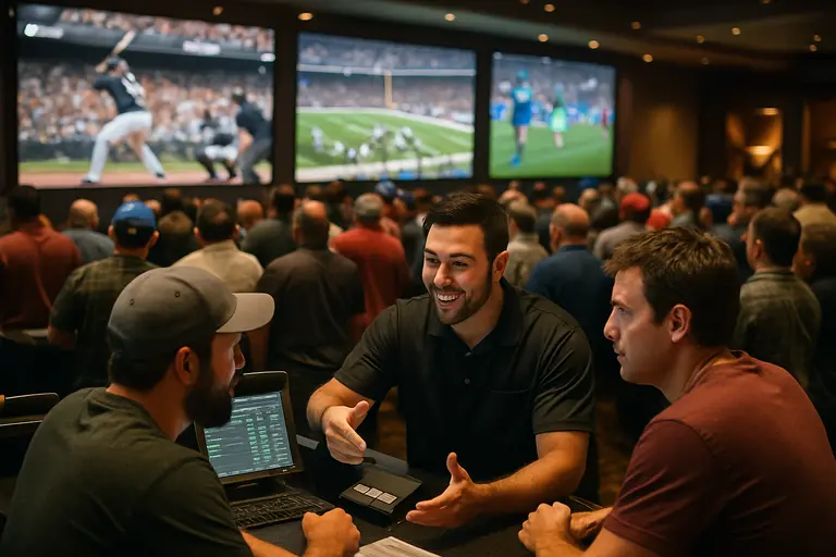 Risk analysts comparing sportsbook controls with event-contract market data