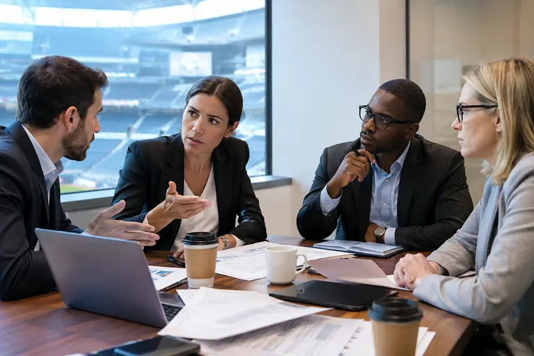 Compliance documents beside charts of sportsbook hold and event-contract costs